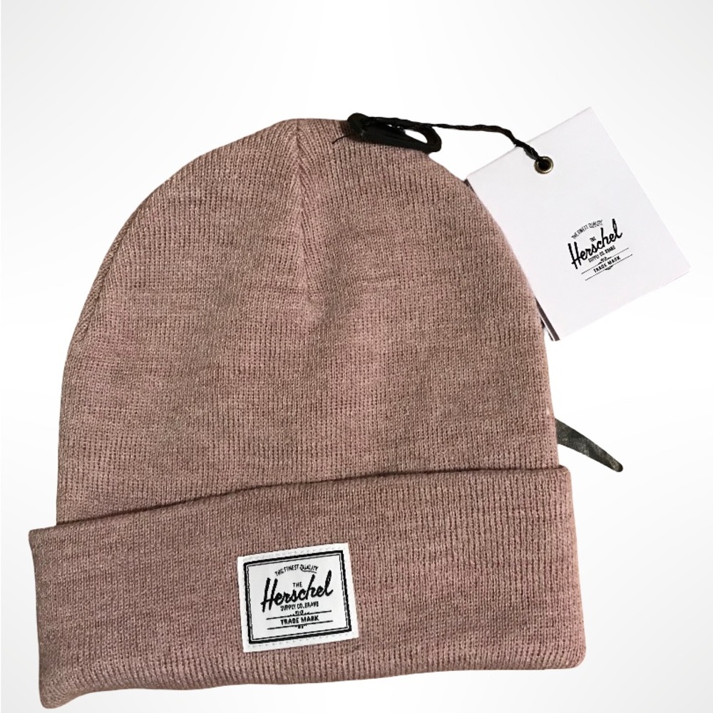 NWT Herschel Supply Company NWT Pink Beanie